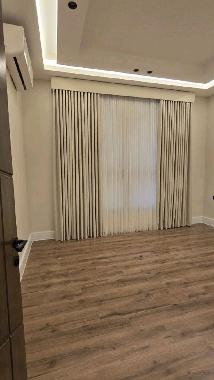 Whispering Ivory Drapes - Rafay's interior