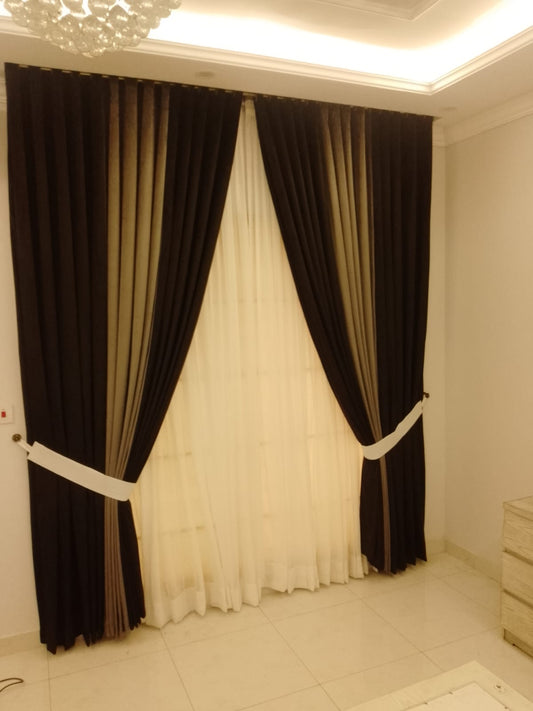 Opulent Bronze Veil - Rafay's Interior