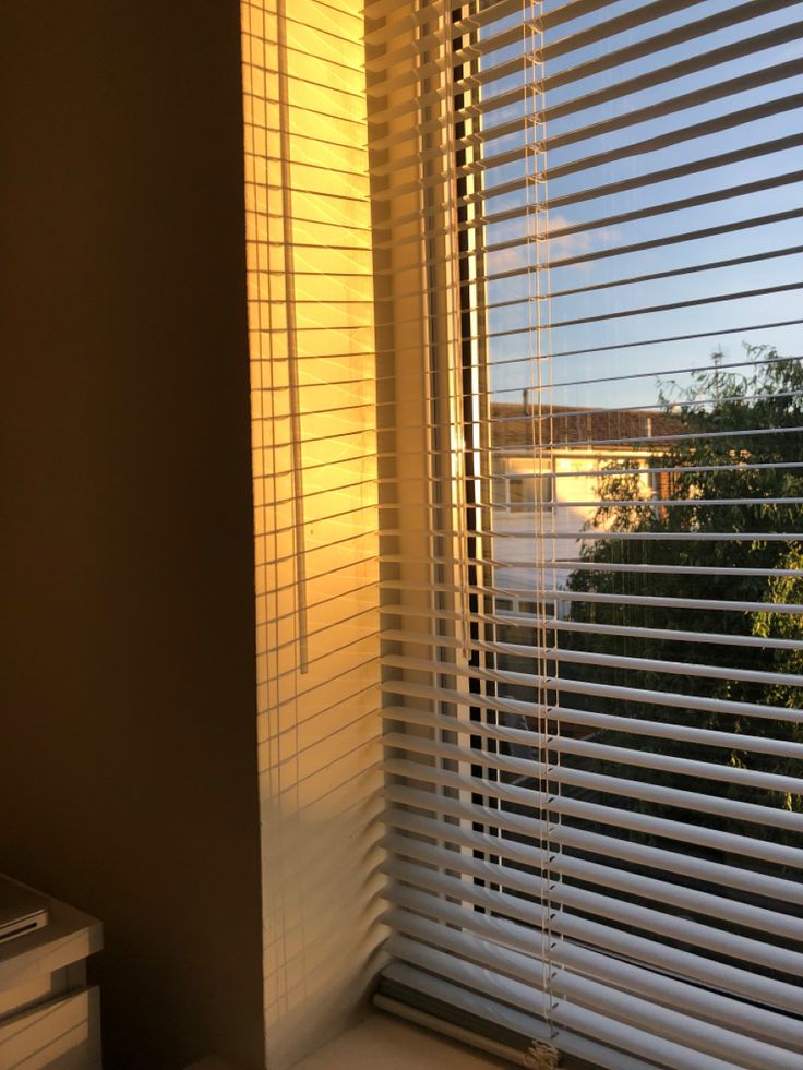 Minimalist Thin Shade Blinds - Rafay's Interior