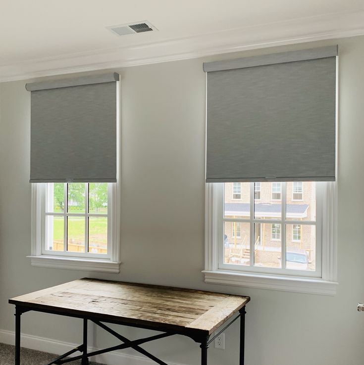 Luxe Charcoal Grey Window Blinds - Rafay's Interior