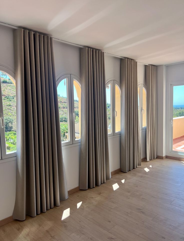 Elegant Serenity – Grey Curtains - Rafay's Interior